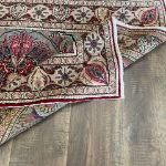 Picture of 3'x4'4" Handmade Wool Rug - Turkish Vintage Area Rug, Eco-Friendly Home Decor