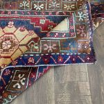 Picture of Handmade Wool Rug 2'9"x5'1" - Turkish Vintage Area Rug, Eco-Friendly Home Decor