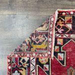 Picture of 3'1"x4'9" Handmade Wool Rug - Turkish Vintage-Inspired Area Rug, Eco-Friendly Home Decor