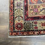 Picture of 4'x7'7" Handmade Wool Rug - Turkish Vintage Area Rug, Eco-Friendly Home Deco