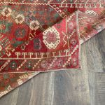 Picture of 3'3"x5'4" Handmade Wool Rug -  Turkish Eco-Friendly Area Rug, Boho Decor for Living Room or Bedroom