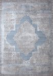 Picture of Pastel Blue Medallion Rug