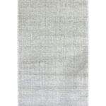 Luxurious shimmer striped rug with subtle pattern, perfect for modern interior design.