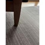 Truva Neutral Gray Subtle Striped Rug