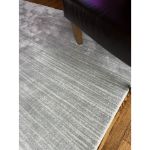 Truva Neutral Gray Subtle Striped Rug