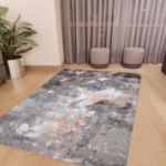  Luxurious and elegant pastel colored area rug, perfect for sophisticated home design, enhancing ambiance with soft pastel hues and stylish charm.