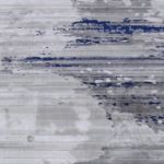 Picture of Pacific Blue Gray Abstract Rug 