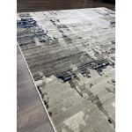 Picture of Pacific Blue Gray Abstract Rug 