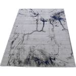 Picture of Pacific Blue Gray Brush Stroke Rug 