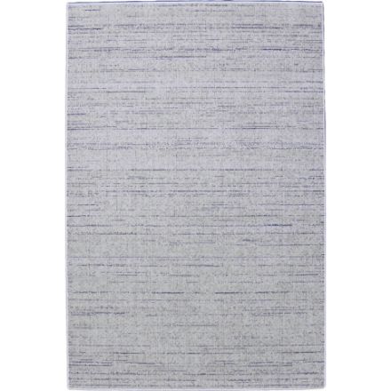 Pacific Blue Dotted Stripes Rug with a light gray base and soft blue dotted accents perfect for adding modern elegance to contemporary interiors