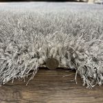 Luxurious Soft Platinum Gray Rug Offering Comfort and Durability