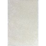 Supershine Ivory Off-White Shag Rug with 2-Inch Pile Height and Dense Fibers for Modern Homes