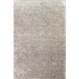 Supershine Beige Shag Rug with 2-Inch Pile Height and Dense Fibers for Modern Homes