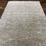 Ultra Soft Beige Shag Rug Crafted in Turkey for Luxurious Comfort