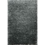 Supershine Charcoal Dark Gray Shag Rug with 2-Inch Pile Height and Dense Fibers for Modern Homes