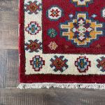 Picture of Handmade Wool Rug 2'x3" – Small Bohemian Accent Rug, Soft & Durable Wool, Perfect for Entryway or Living Room