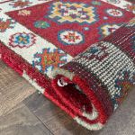 Picture of Handmade Wool Rug 2'x3" – Small Bohemian Accent Rug, Soft & Durable Wool, Perfect for Entryway or Living Room