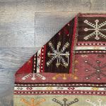 Picture of Handwoven Turkish Kilim Rug - 2'3" x 3' Vintage Wool Flatweave | Boho Tribal Small Rug