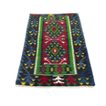 Picture of Handwoven Turkish Kilim Rug - 2'10" x 4'1" Vintage Wool Flatweave | Colorful Tribal Area Rug