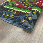 Picture of Handwoven Turkish Kilim Rug - 2'10" x 4'1" Vintage Wool Flatweave | Colorful Tribal Area Rug