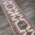 Picture of 2'6" x 7'9" Handmade Wool Runner Rug - Vintage Hallway Runner | Bohemian Long Rug