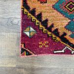 Picture of Handmade Wool Rug - 2' x 3'2" Vintage Small Area Rug | Boho Home Decor