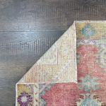 Picture of Handmade Wool Rug - 2'5" x 4'5" Vintage Pastel Small Area Rug | Boho Decor