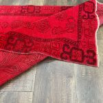 Picture of Handmade Wool Rug - 3' x 6'4" Red Vintage Runner | Bohemian Tribal Rug