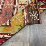 Picture of Handwoven Turkish Kilim Rug - 2'3" x 3' Vintage Wool Flatweave | Boho Tribal Small Rug