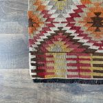 Picture of 2'7"x3'9" Handmade Wool Kilim Rug – Multicolor Turkish Small Area Rug