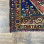 Picture of 2'7" x 4'8" Handmade Turkish Wool Rug | Vintage Red Medallion Rug | Boho Accent Rug