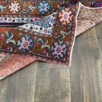 Picture of 3'2" x 5' Handmade Turkish Wool Rug | Vintage Colorful Floral Rug | Boho Accent Rug