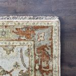Picture of Handmade Turkish Wool Rug 3'5"x4'9" | Vintage Look | Unique Area Rug | Boho Chic Decor | Oriental Style Rug