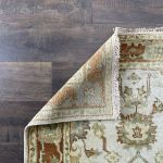 Picture of Handmade Turkish Wool Rug 3'5"x4'9" | Vintage Look | Unique Area Rug | Boho Chic Decor | Oriental Style Rug