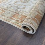 Picture of Handmade Turkish Wool Rug 3'5"x4'9" | Vintage Look | Unique Area Rug | Boho Chic Decor | Oriental Style Rug