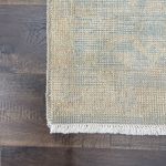 Picture of 1'10" x 3'2" Handmade Turkish Wool Rug - Vintage Faded Area Rug | Soft Beige Rug
