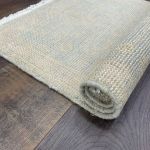 Picture of 1'10" x 3'2" Handmade Turkish Wool Rug - Vintage Faded Area Rug | Soft Beige Rug