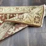 Picture of 2' x 3'3" Handmade Turkish Wool Rug - Vintage Brown Area Rug | Boho Small Rug