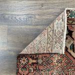 Picture of 1'10" x 3' Handmade Turkish Wool Rug - Vintage Floral Area Rug | Pink Boho Carpet