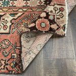 Picture of 1'10" x 3' Handmade Turkish Wool Rug - Vintage Floral Area Rug | Pink Boho Carpet