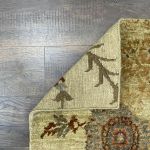 Picture of 1'10" x 3' Handmade Turkish Wool Rug - Vintage Floral Area Rug | Soft Boho Carpet