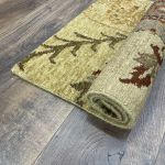 Picture of 1'10" x 3' Handmade Turkish Wool Rug - Vintage Floral Area Rug | Soft Boho Carpet
