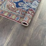 Picture of 2x3.7 Small Vintage Cappadocia Pastel Hand Knotted Soft Rug - Vintage Turkish Wool Rug for Entryway, Foyer, Kitchen, Bedroom Area
