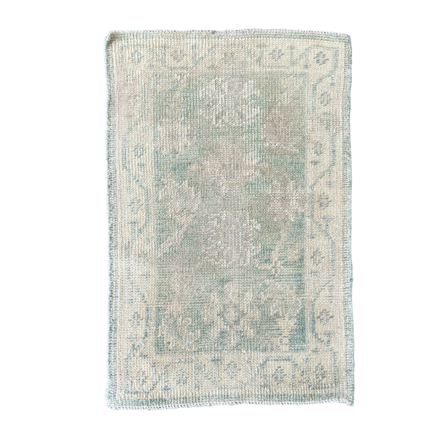 Picture of Handmade Wool Rug 2'x3" – Small Bohemian Accent Rug, Soft & Durable Wool, Perfect for Entryway or Living Room