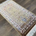 Picture of 2'2"x4'3" Modal Silk Rug – Luxuriously Soft, Eco-Friendly Accent Rug for Entryways, Bedrooms, or Small Spaces