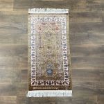 Picture of 2'2"x4'3" Modal Silk Rug – Luxuriously Soft, Eco-Friendly Accent Rug for Entryways, Bedrooms, or Small Spaces