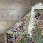 Picture of 2'2"x4'3" Green Modal Silk Rug – Luxuriously Soft, Eco-Friendly Accent Rug for Entryways, Bedrooms, or Small Spaces
