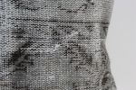 Picture of Wool Gray Pillow 18x18 - Turkish Over-Dyed Decorative Wool Rug Pillow Hand-Knotted