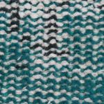 Picture of Wool 20 Inch Turquoise Pillowcase - Turkish OverDyed Decorative Wool Rug Pillow Hand-Knotted Pillowcase