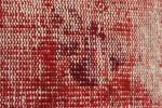 Picture of Red Pillow 16x16 - Turkish Over-Dyed Decorative Wool Rug Pillow Hand-Knotted Rug Pillow Cover One-of-Kind Throw for Couch